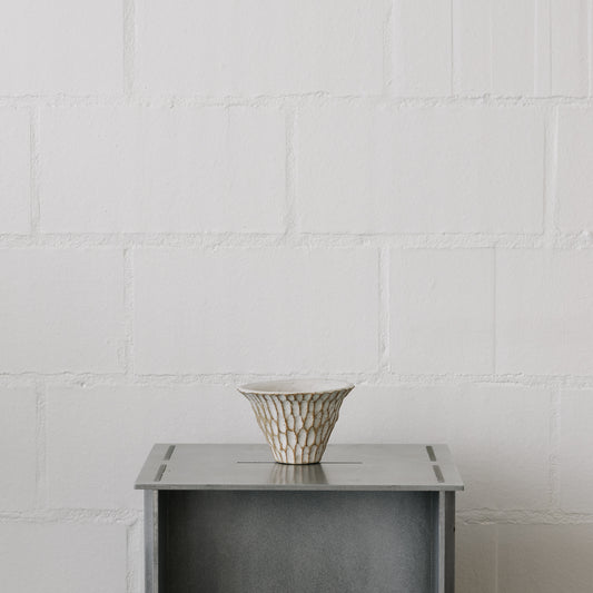 Ren bowl - stone/white